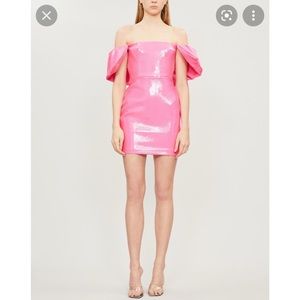 Alex Perry Elliot Off-The-Shoulder Sequinned Bodycon Dress